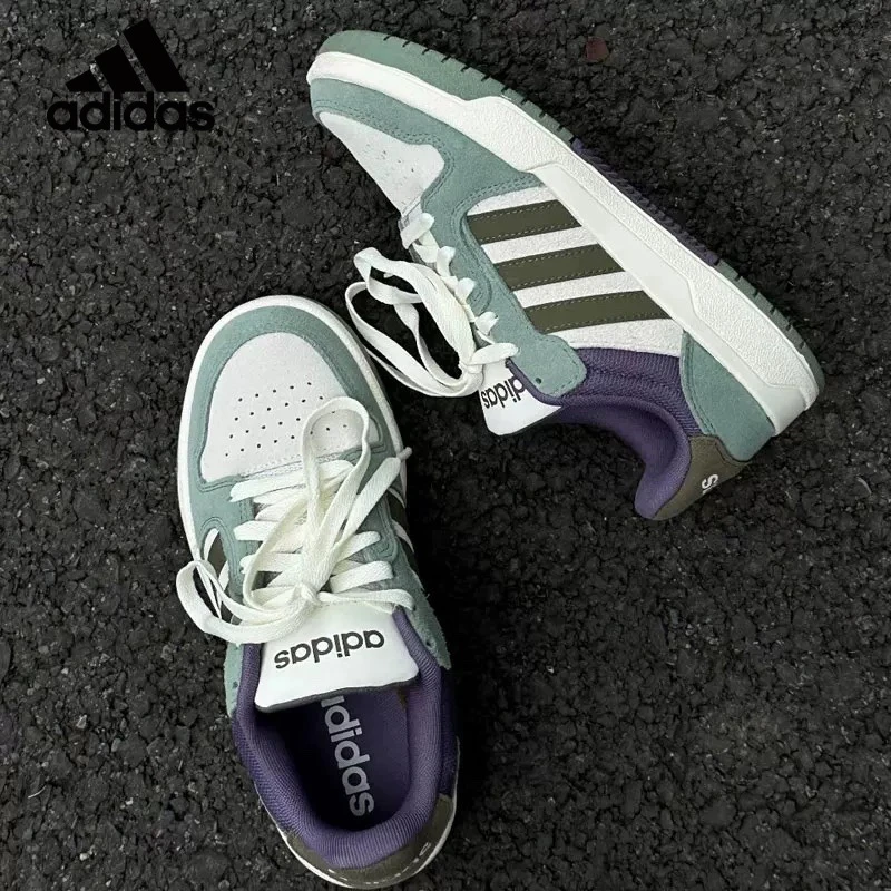 adidas/阿迪达斯男女鞋夏季新款透气低帮复古休闲鞋撞色百搭板鞋
