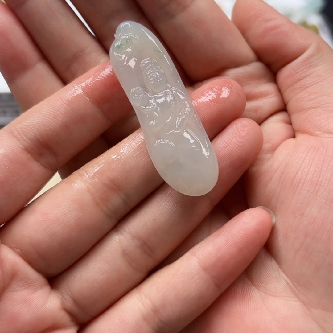 翡翠未镶嵌颈饰天然缅甸翡翠A货不退不换