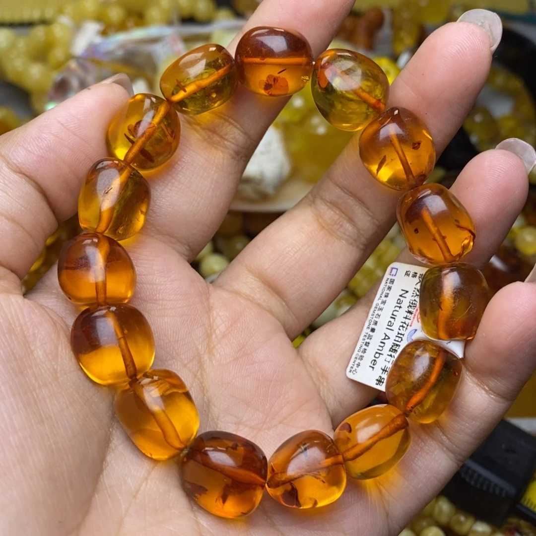 未镶嵌琥珀珠宝奇石