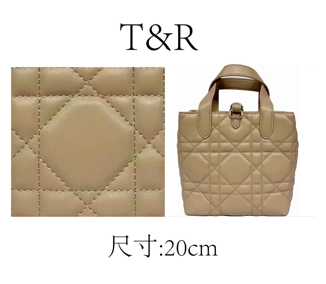 【大周专属】MM原创设计 — 高定女包单肩斜跨手提包TJ#奶茶色