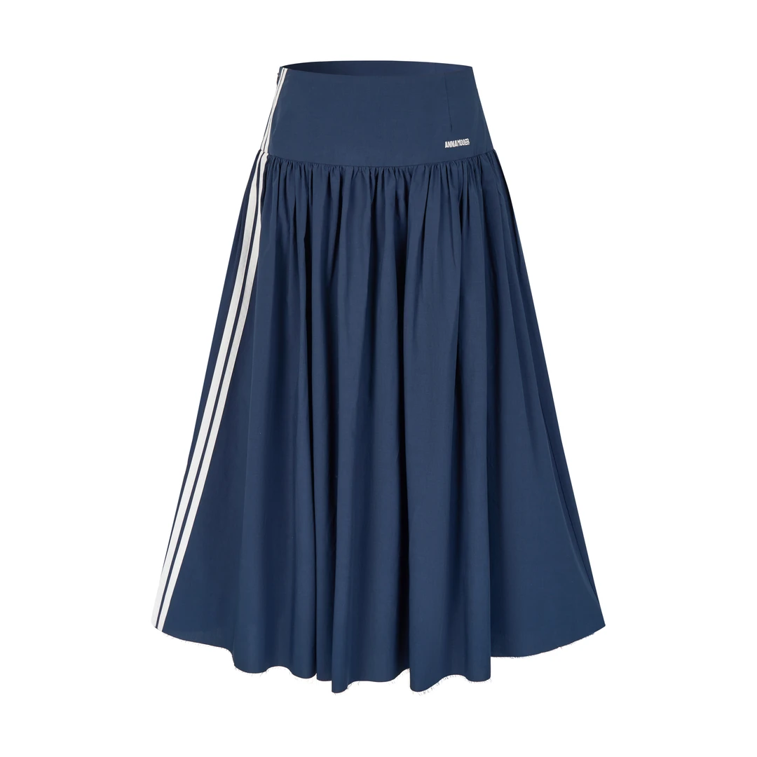 ANNAMOOER · 设计师品牌藏蓝色运动A裙 AM72Q01/1251Q