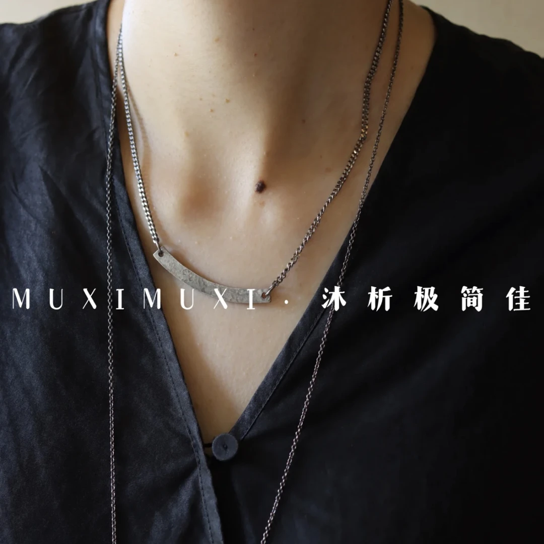 非金属木质项链 高品质原创小众设计师首饰·昀｜久安