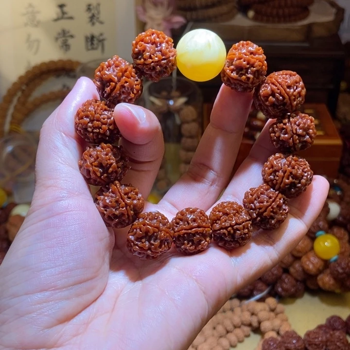 吊坠金刚菩提186玉化黄