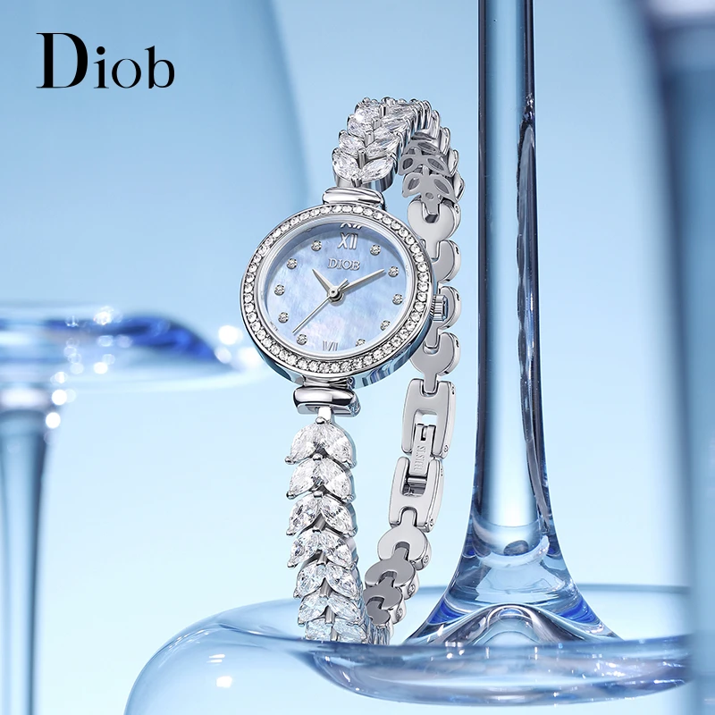 Diob专柜鞠婧祎同款美人鱼手表女款女士爆款2025新款轻奢小众腕表