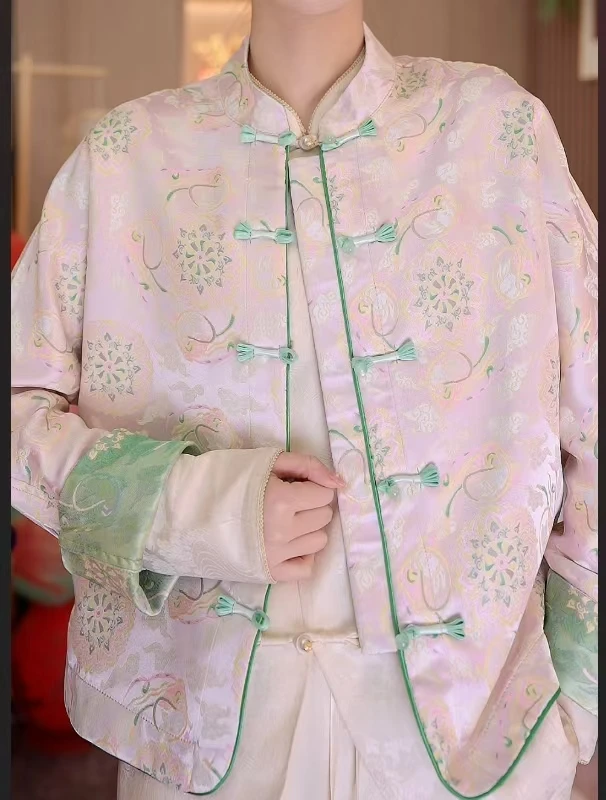 祥云玉兔｜秋季新款新中式国风重磅上衣外套-2024C5057-瑶瑶