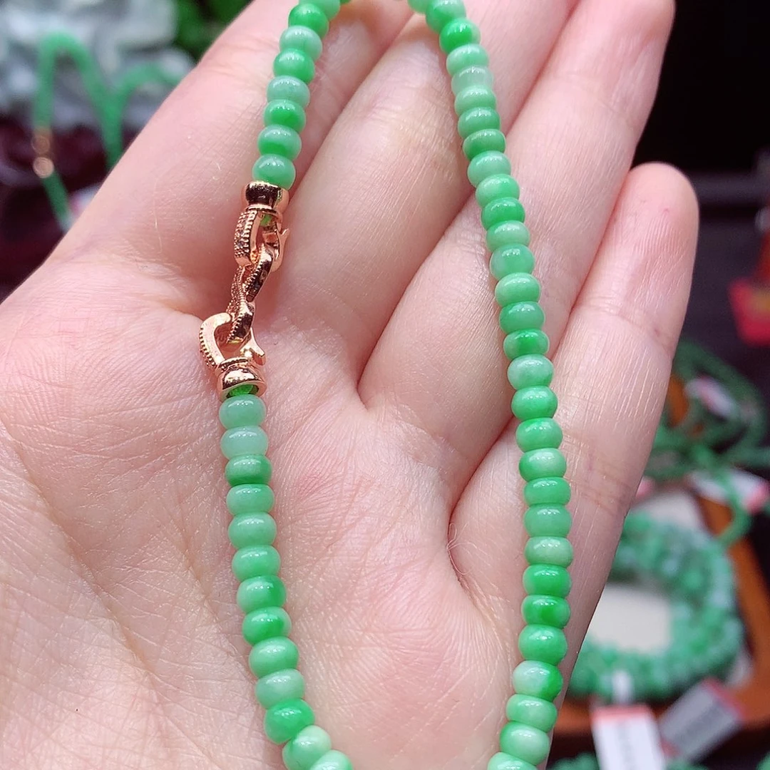 翡翠未镶嵌手链翡翠