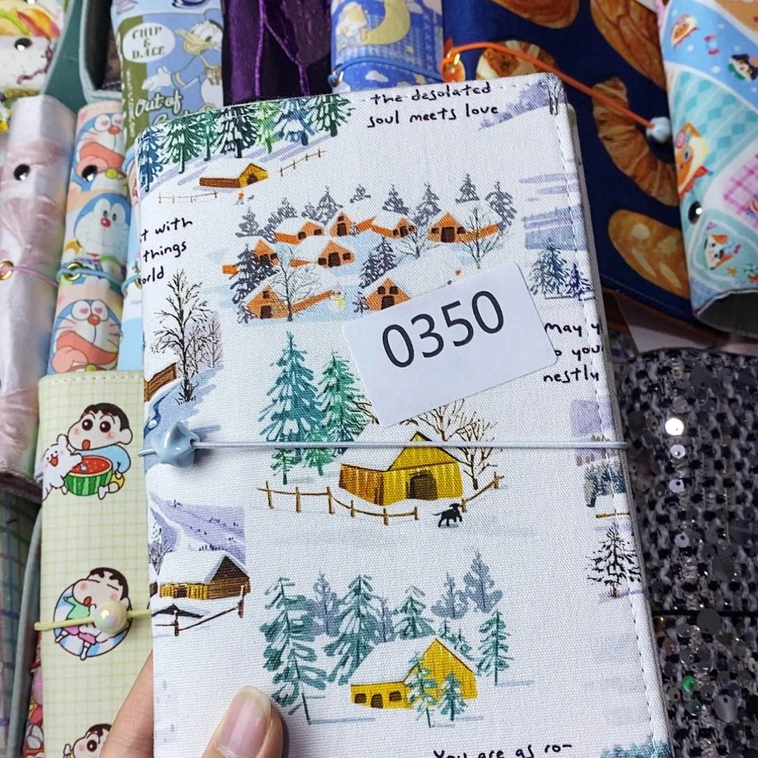 织绣A6 活页不加纸0350