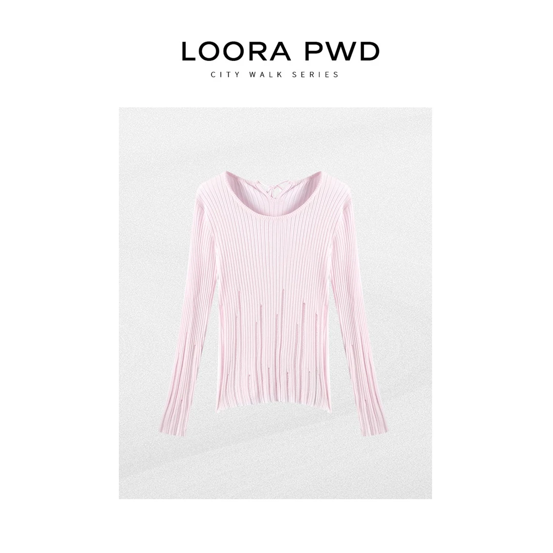 LOORAPWD/罗拉密码【百搭打底】桑蚕丝+醋酸天丝上衣25CJCA0208N