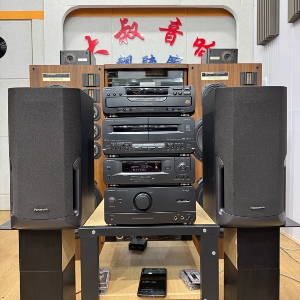 8新 Panasonic/松下 经典818组合音响，功能完好，运费自理