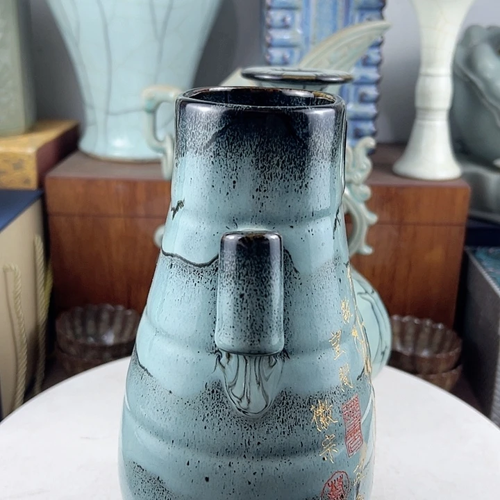 摆件手工制作陶瓷摆件