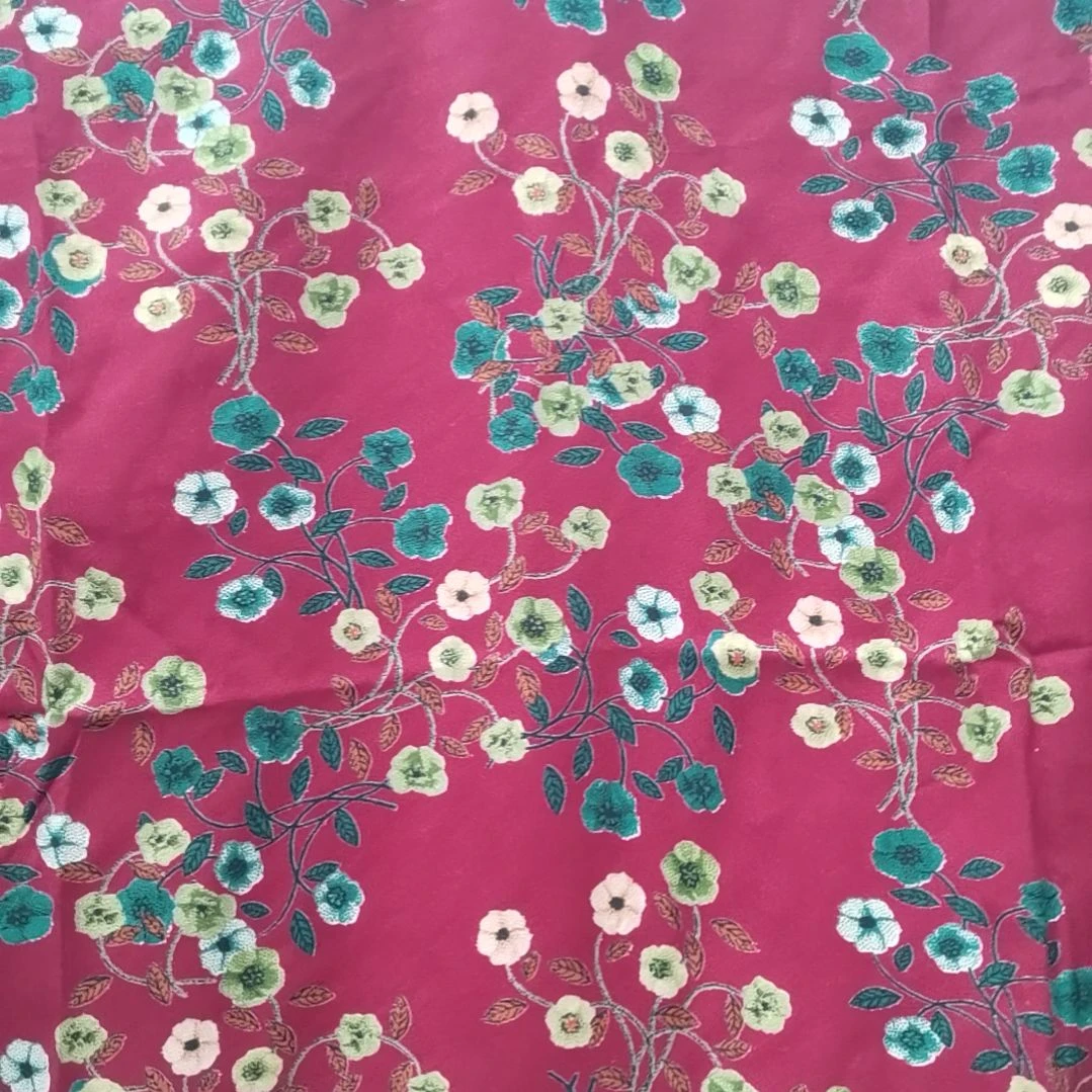 背心2X红小花上衣