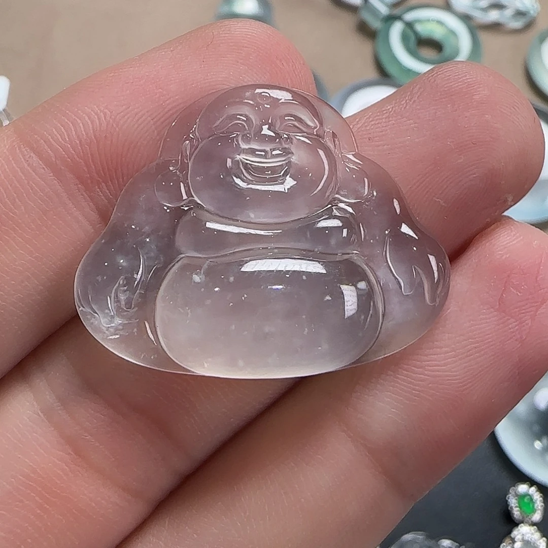 翡翠未镶嵌颈饰