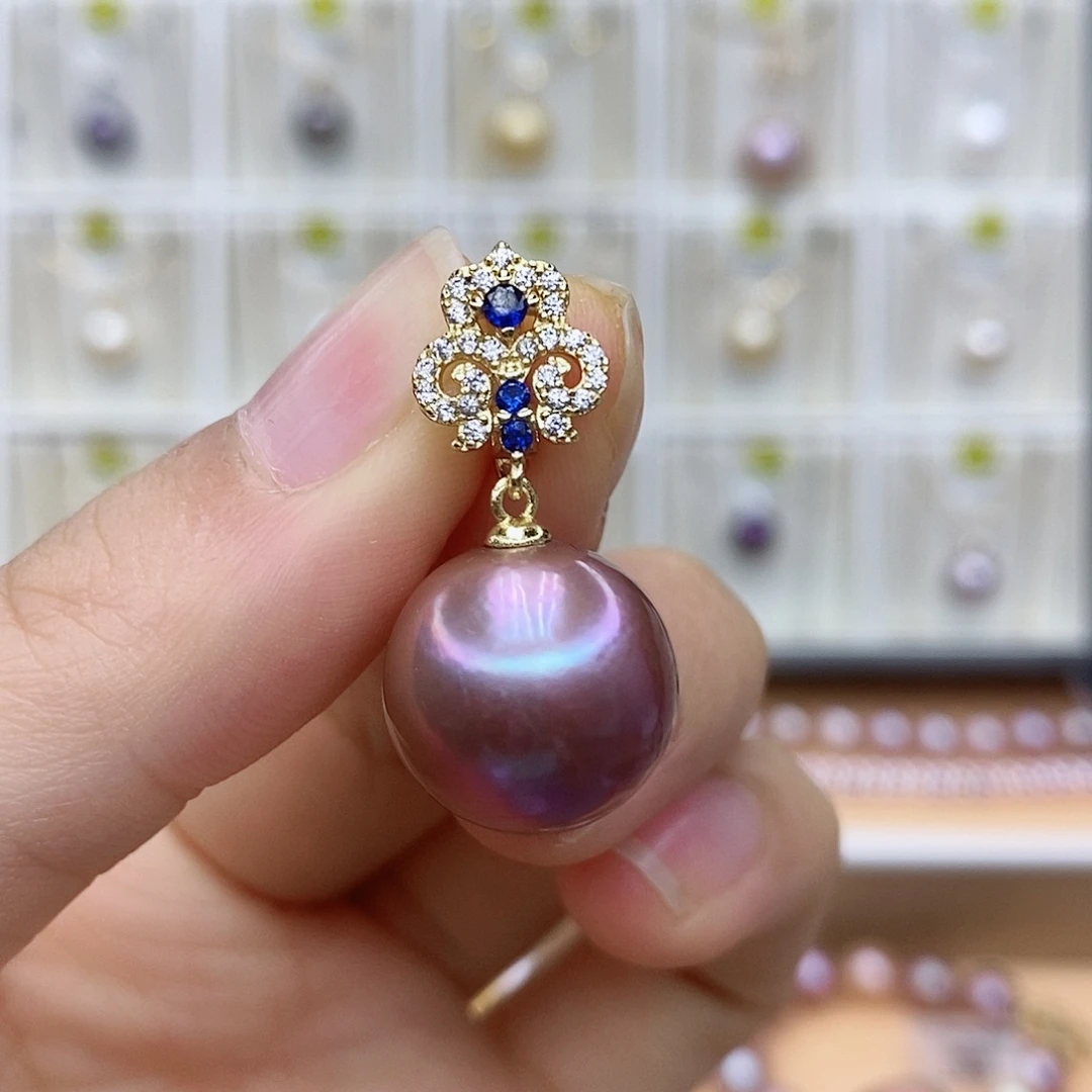 合金淡水珍珠颈饰