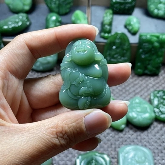 【闪购商品】和田玉挂件未镶嵌朋****，