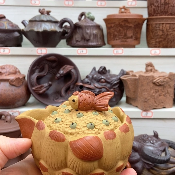 宜兴原矿紫砂手工制作