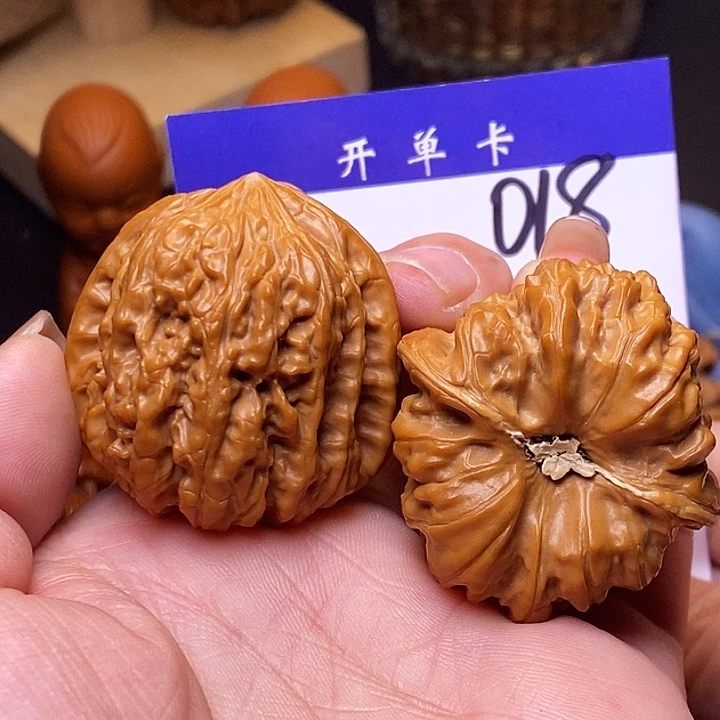 吊坠桃核文玩核桃平谷凹底全品39N
