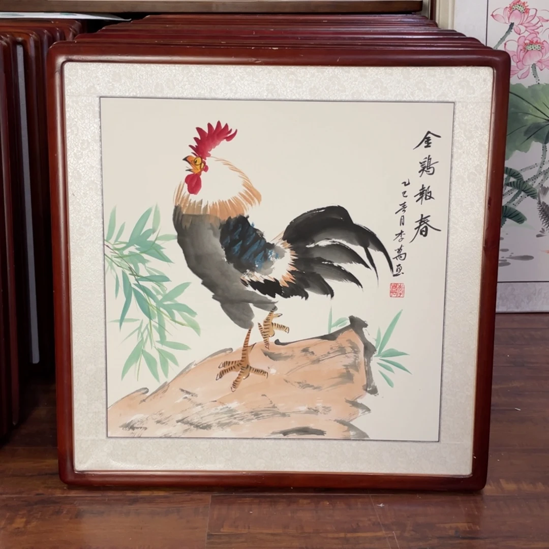 国画带框尺寸63*63厘米