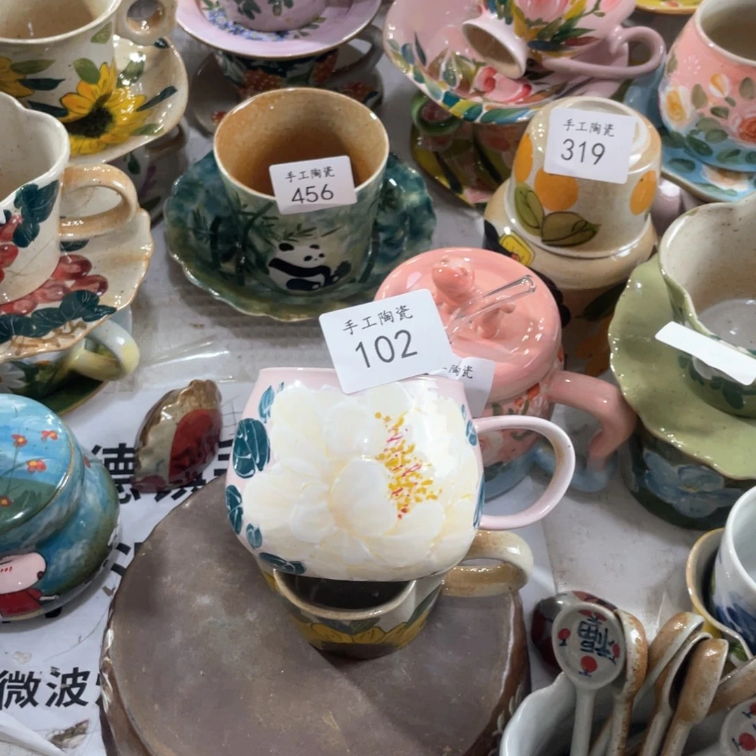 手****0景德镇手工陶瓷杯加礼盒102