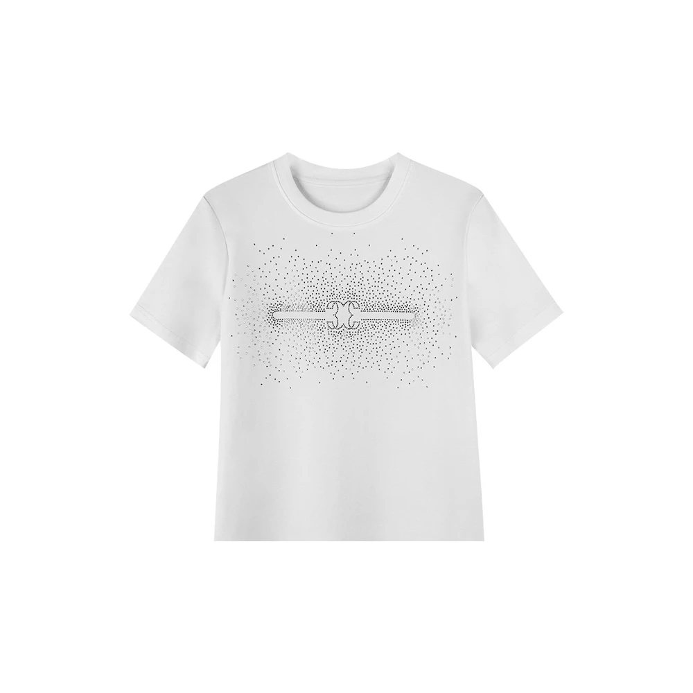 时尚高级大牌感烫钻显瘦上衣352130【T】