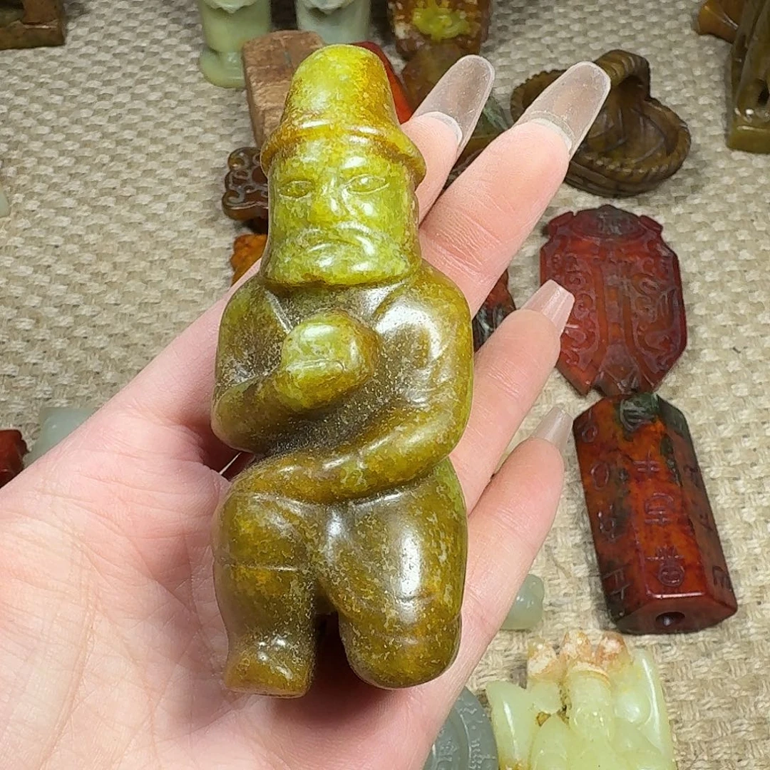 白玉菩提吊坠挂件