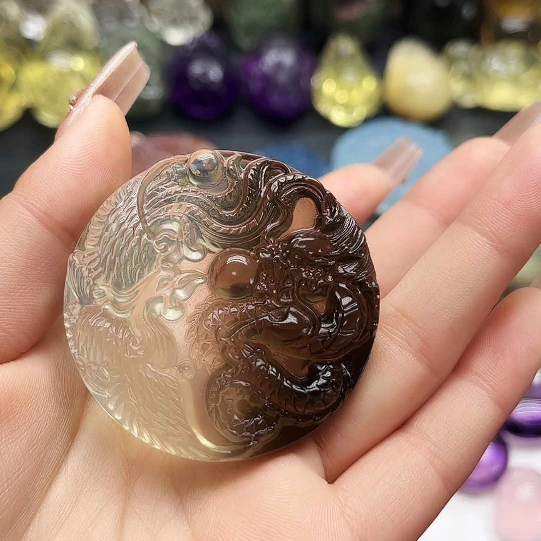 水晶吊坠(不含链)未镶嵌夏**薇