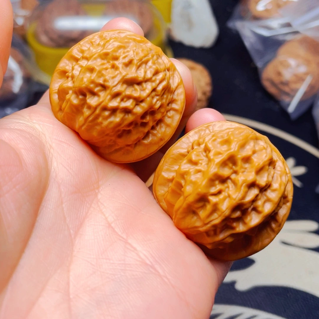 吊坠文玩核桃瓷娃娃