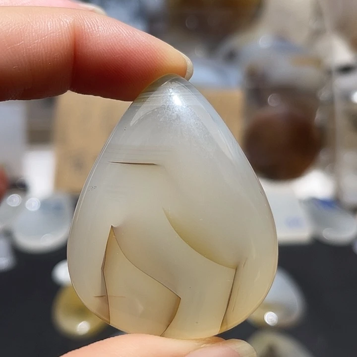 玛瑙/玉髓未镶嵌颈饰