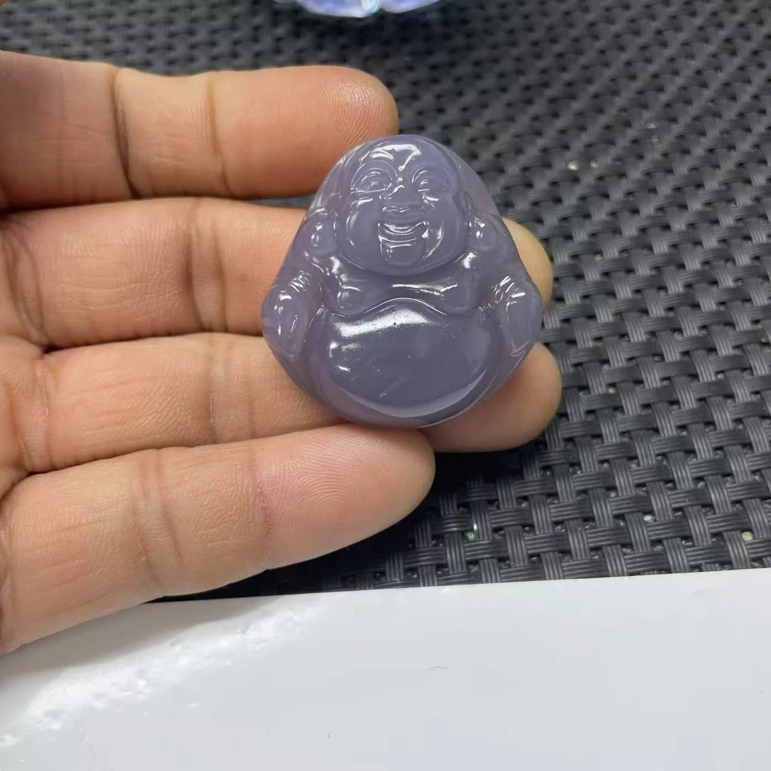 【大喜儿】烟紫小佛吊坠-1WQ1268