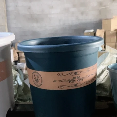 树脂新款加仑5号2个墨绿无托