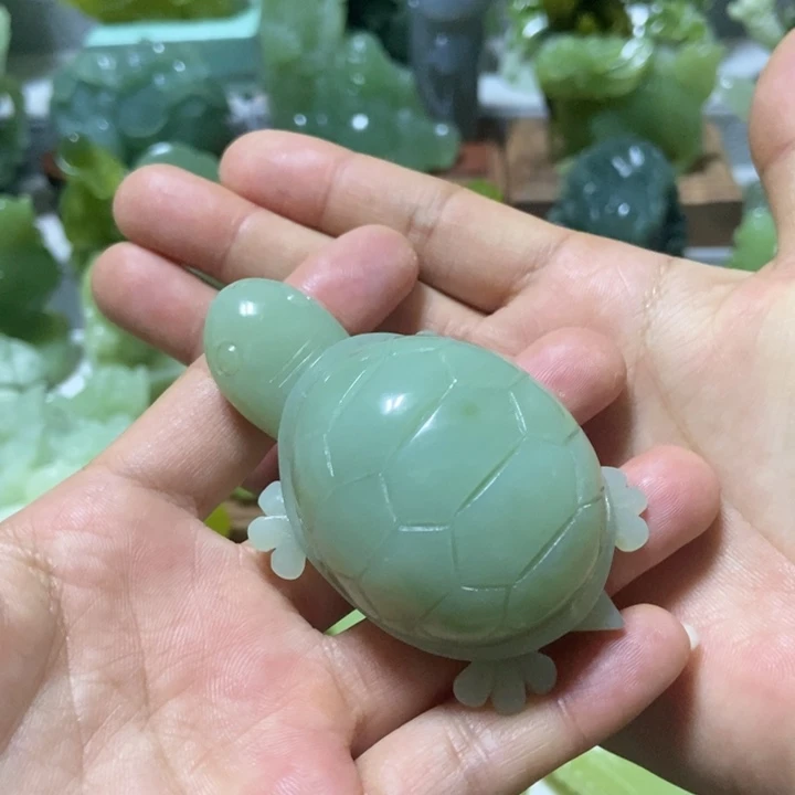 【闪购商品】未镶嵌蛇纹石玉把件