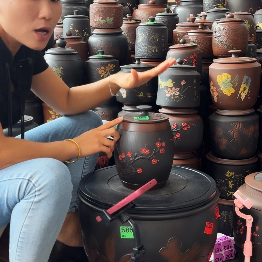 罐瑕疵 高柱茶罐492