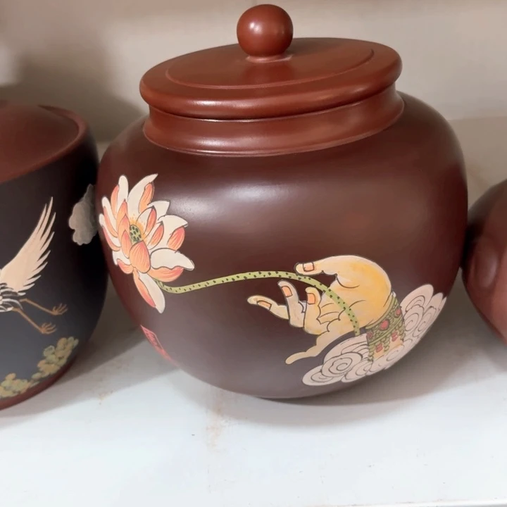 茶叶罐紫砂醒茶罐