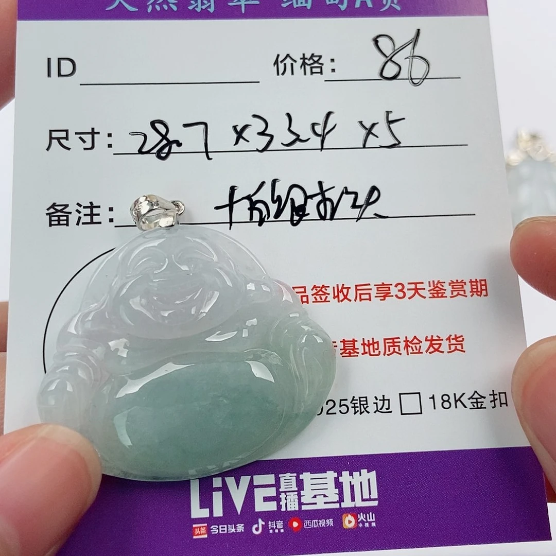 颈饰未镶嵌翡翠翡翠