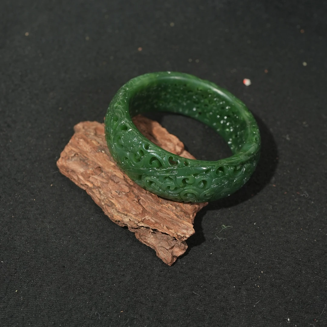 12.27香港王老板-和田玉手镯6z99