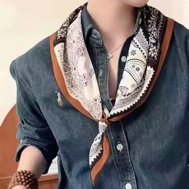 福利2025新款防晒百搭方巾春夏新款护颈方巾