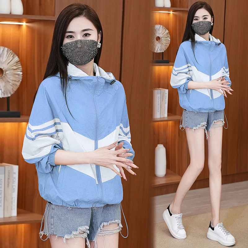 夏季短外套防晒衣女款爆款2025新款宽松舒适温柔休闲风透气防晒服