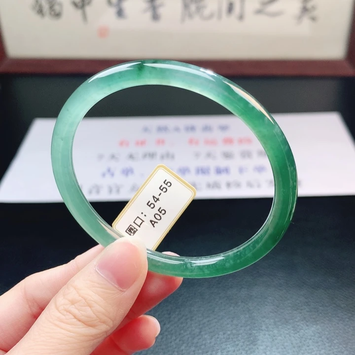 翡翠未镶嵌手镯翡翠手镯78