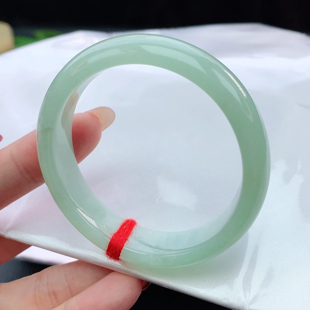 翡翠手镯未镶嵌50贵妃100365