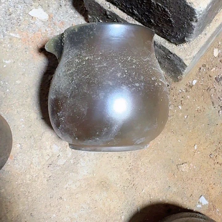 东***来茶壶紫砂坭兴陶柴烧