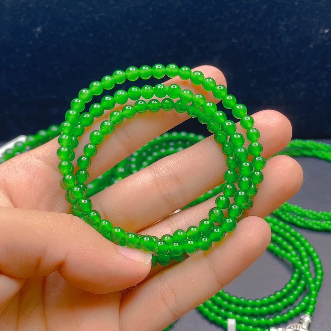 翡翠未镶嵌颈饰