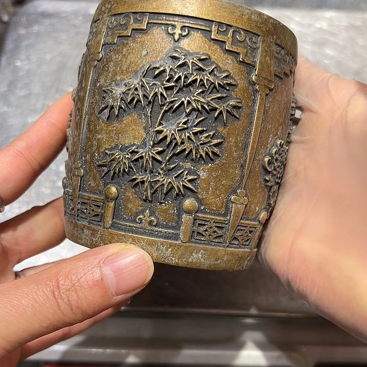 微瑕疵黄铜摆件工艺品