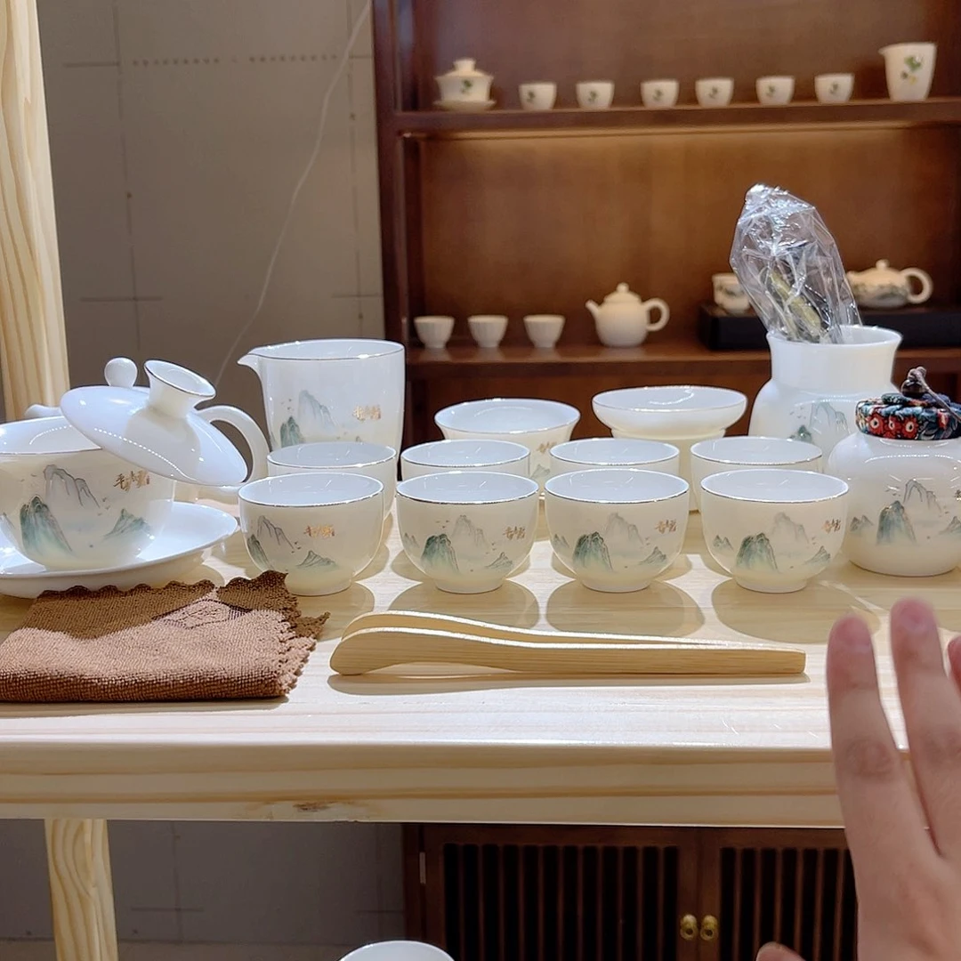 瓷片羊脂玉瓷羊脂玉瓷