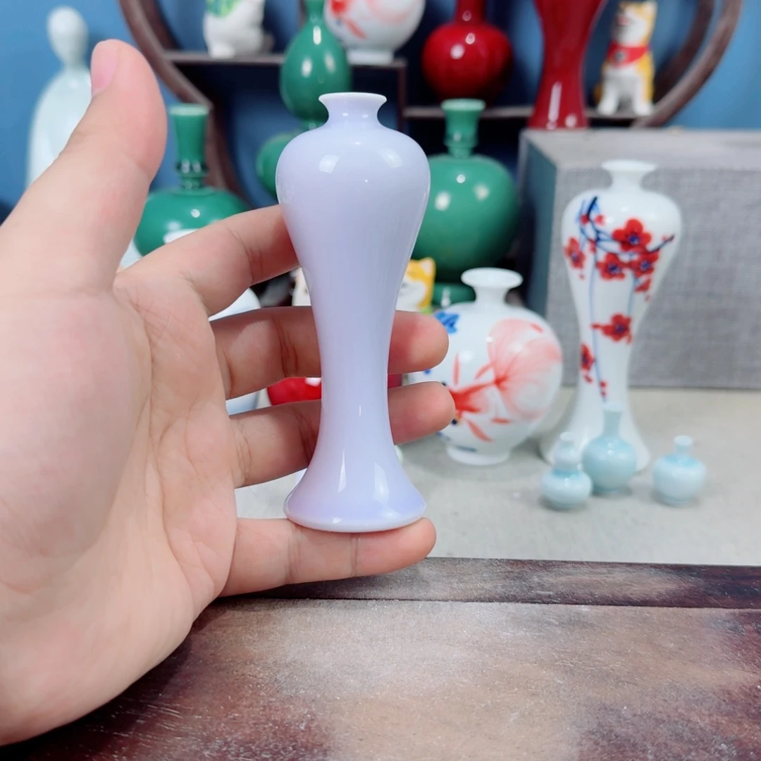 陶瓷手工小花器摆件