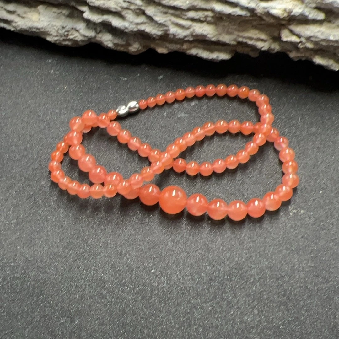 BY0207FLPC标15 南红项链