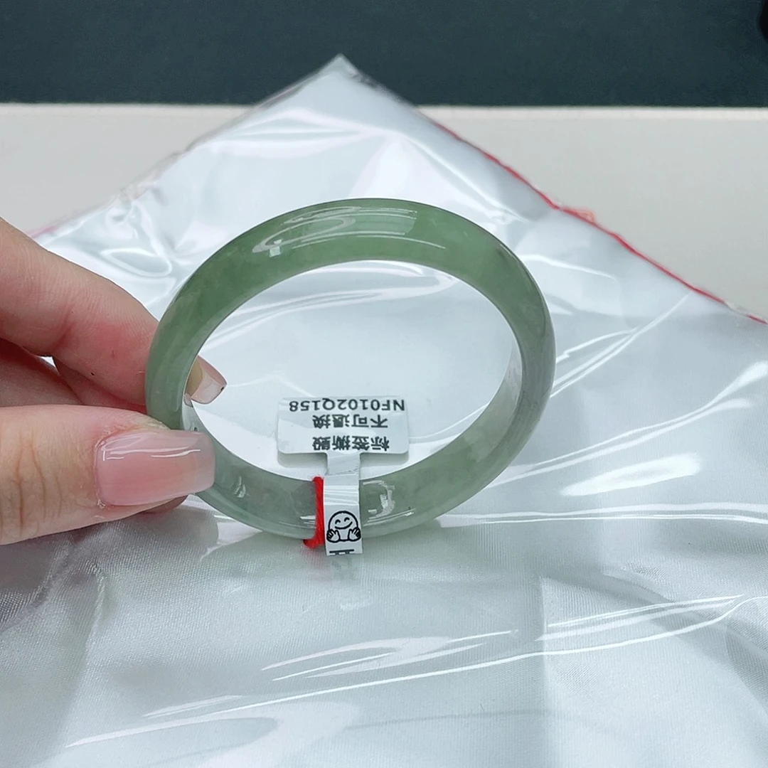 翡翠手镯未镶嵌贵妃54.5