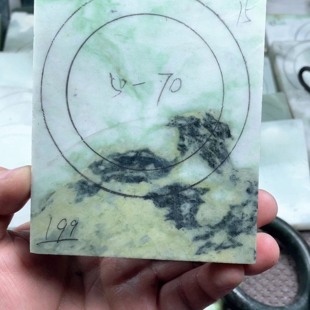 独山玉定制手镯未镶嵌