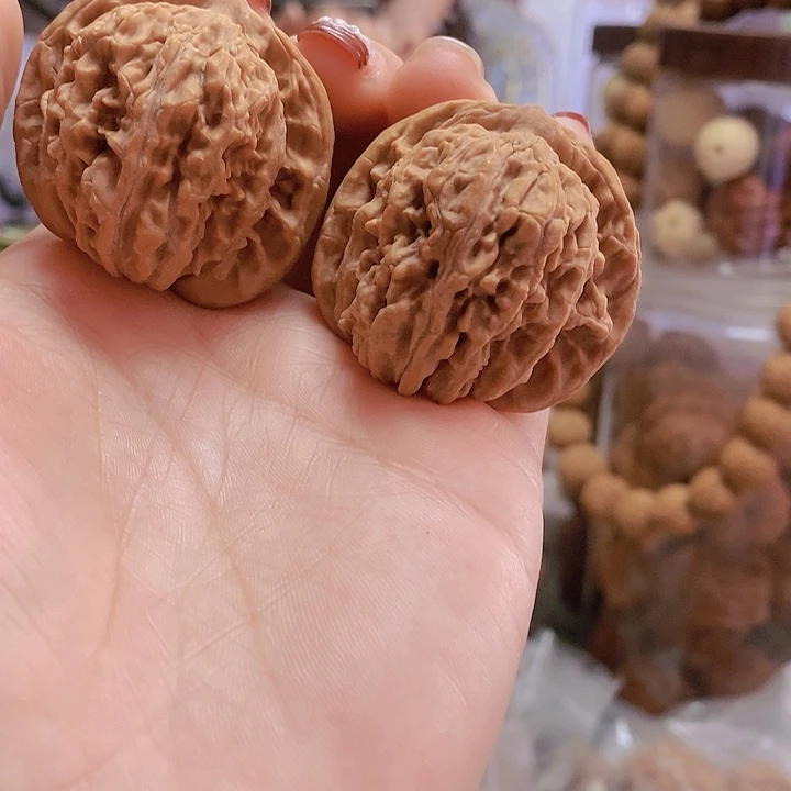 【闪购商品】文玩核桃把件40.5四座楼