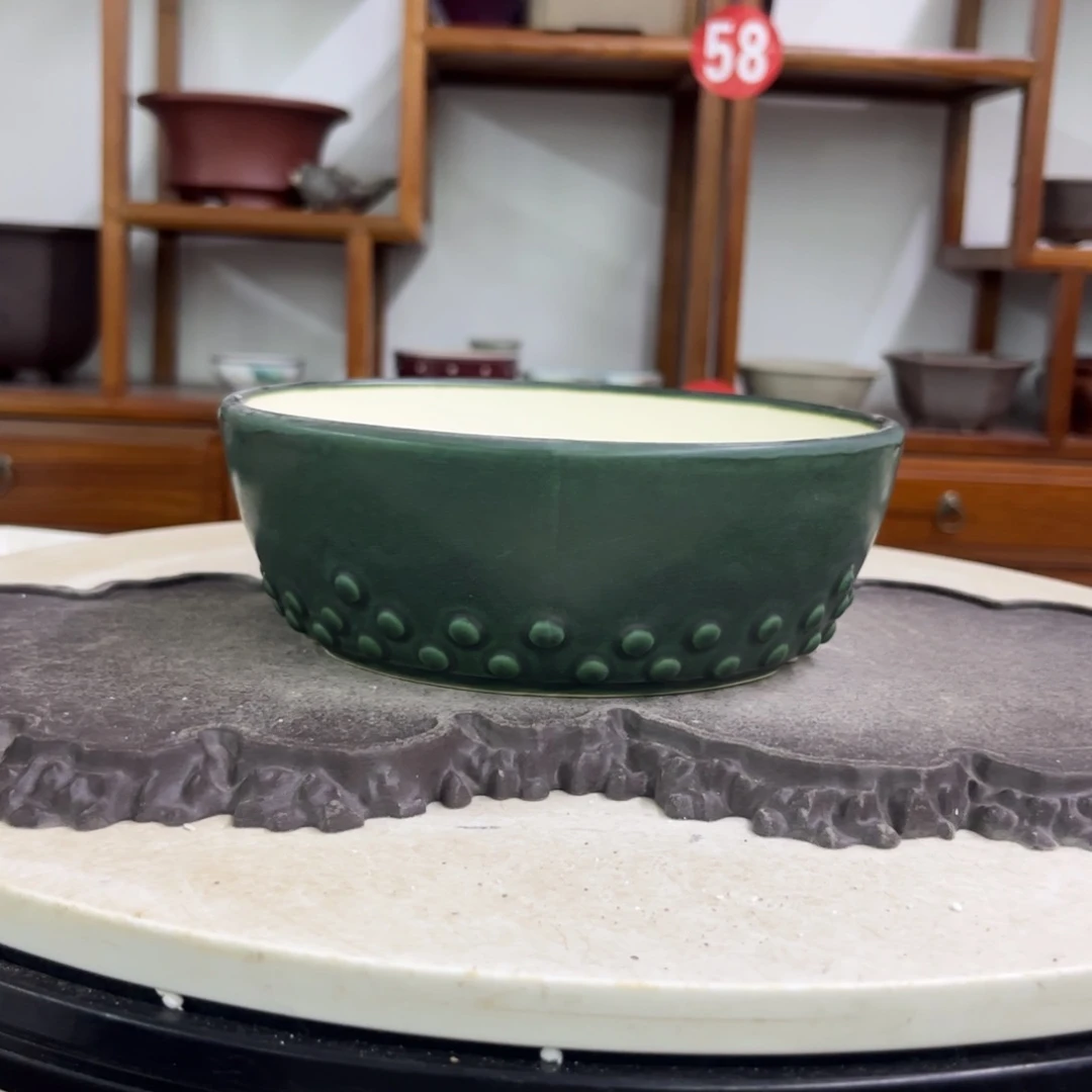 紫砂花盆瑕疵6.5-18。。。