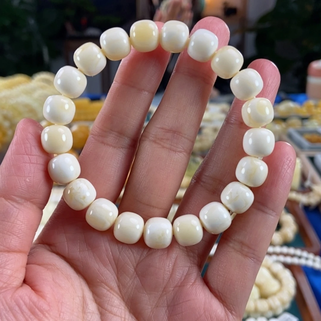 琥珀未镶嵌珠宝奇石10同料瓷白蜡老型13.5