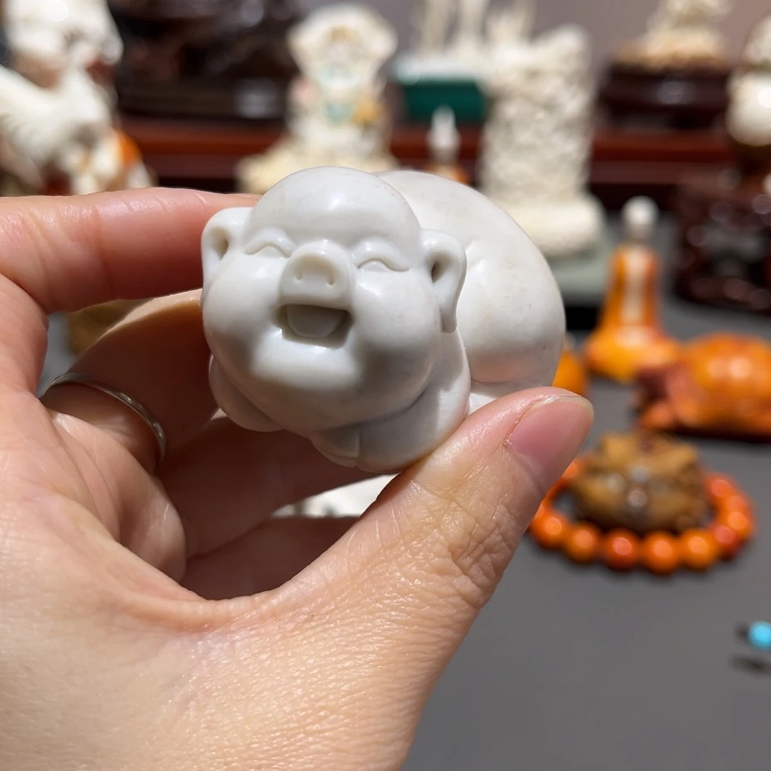 你***见鹿骨手串/手链鹿角工艺品摆件